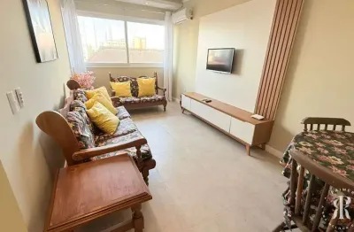 Apartamento a poucas quadras do mar em tramandaí 02 dormitórios mobiliado