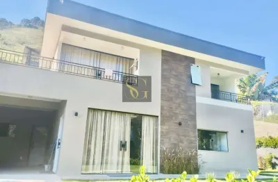 Casa para venda em teresópolis, fazenda suiça, 3 dormitórios, 3 suítes, 3 banheiros, 2 vagas
