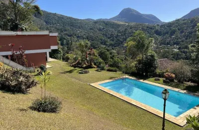 Condomínio fechado para venda em teresópolis, parque do imbui, 6 dormitórios, 1 suíte, 3 banheiros, 2 vagas