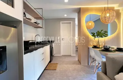 Lindo studio mobiliado e decorado a venda no bairro agua verde