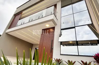 Lindo sobrado a venda em condominio fechado no atmosphere em sao jose dos pinhais