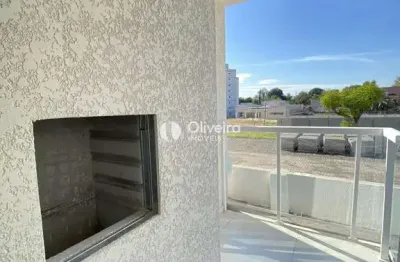 Apartamento novo com 02 dormitórios e garagem em camobi!