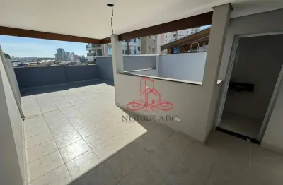Cobertura com 2 dormitórios à venda, 45 m² por r$ 511.000,00 - vila pires - santo andré/sp