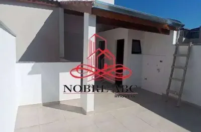 Cobertura com 2 dormitórios à venda, 43 m² por r$ 394.000,00 - jardim alvorada - santo andré/sp