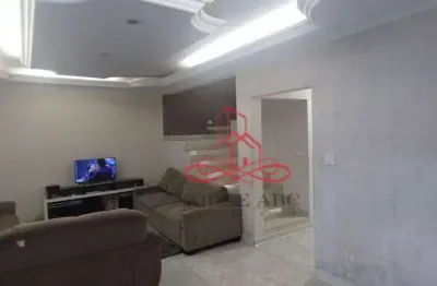 Sobrado com 4 dormitórios à venda, 216 m² por r$ 640.000,00 - jardim teles de menezes - santo andré/sp