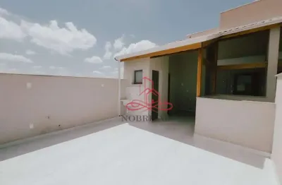 Cobertura com 2 dormitórios à venda, 108 m² por r$ 440.000,00 - jardim do estádio - santo andré/sp