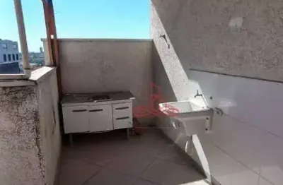 Cobertura com 2 dormitórios à venda, 73 m² por r$ 330.000 - vila junqueira - santo andré/sp