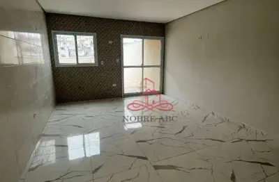 Cobertura com 2 dormitórios à venda, 78 m² por r$ 500.000,00 - jardim guarará - santo andré/sp