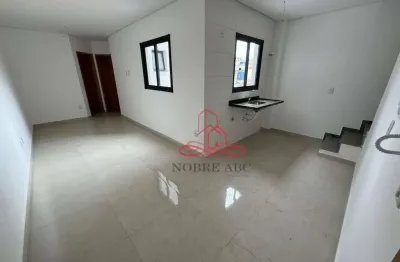 Cobertura com 2 dormitórios à venda, 101 m² por r$ 465.000,00 - parque novo oratório - santo andré/sp