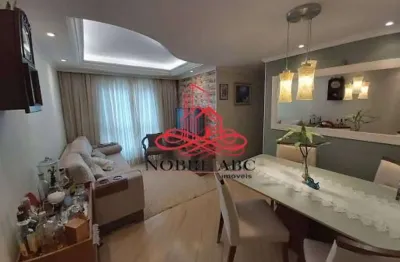 Apartamento com 2 dormitórios à venda, 49 m² por r$ 350.000,00 - vila tibiriçá - santo andré/sp