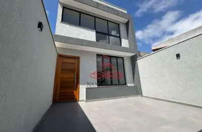 Casa com 3 dormitórios à venda, 125 m² por r$ 958.000,00 - vila humaitá - santo andré/sp