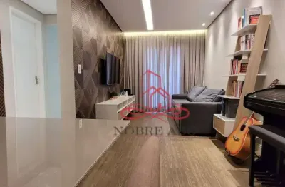 Apartamento com 1 dormitório à venda, 80 m² por r$ 470.000,00 - santa maria - são caetano do sul/sp
