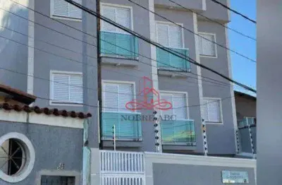 Cobertura com 2 dormitórios à venda, 79 m² por r$ 355.000,00 - vila helena - santo andré/sp