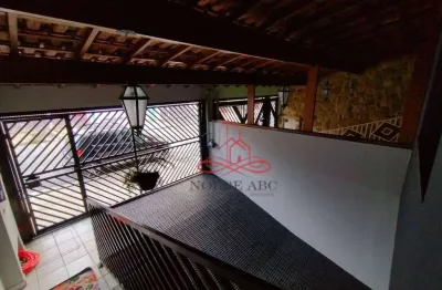 Casa com 3 dormitórios à venda, 210 m² por r$ 700.000 - parque novo oratório - santo andré/sp