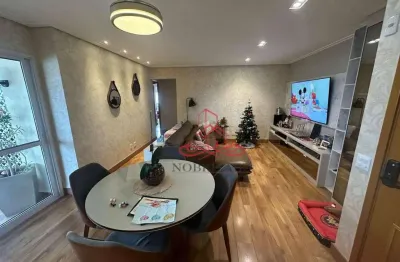 Apartamento com 3 dormitórios à venda, 126 m² por r$ 1.431.000,00 - vila scarpelli - santo andré/sp