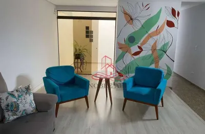 Sobrado com 3 dormitórios à venda, 222 m² por r$ 970.000,00 - vila pires - santo andré/sp