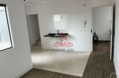 Cobertura com 2 dormitórios à venda, 100 m² por r$ 547.000,00 - campestre - santo andré/sp