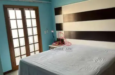 Sobrado com 3 dormitórios à venda, 195 m² por r$ 1.118.000 - vila camilópolis - santo andré/sp