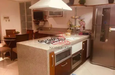 Sobrado com 3 dormitórios à venda, 256 m² por r$ 900.000,00 - jardim las vegas - santo andré/sp