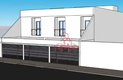 Sobrado com 3 dormitórios à venda, 130 m² por r$ 795.000 - vila américa - santo andré/sp