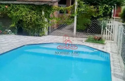 Chácara com 4 dormitórios à venda, 630 m² por r$ 1.390.000,00 - centro alto - ribeirão pires/sp