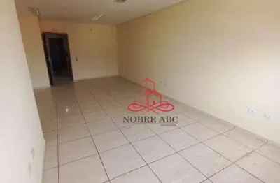 Sala para alugar, 35 m² por r$ 1.330,86/mês - jardim do estádio - santo andré/sp