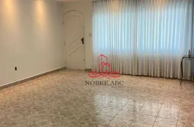 Casa com 3 dormitórios para alugar, 118 m² por r$ 3.250,00/mês - jardim do estádio - santo andré/sp