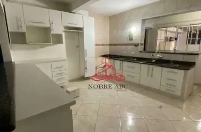 Casa com 3 dormitórios para alugar, 120 m² por r$ 2.250/mês - jardim do estádio - santo andré/sp