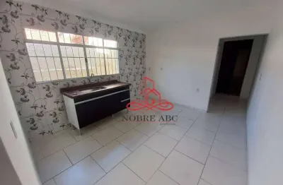 Casa com 2 dormitórios para alugar, 120 m² por r$ 2.350,00/mês - vila linda - santo andré/sp