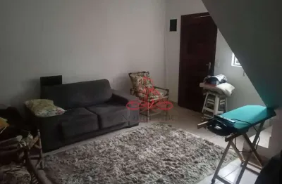 Sobrado com 2 dormitórios para alugar, 80 m² por r$ 2.558,33/mês - jardim stella - santo andré/sp