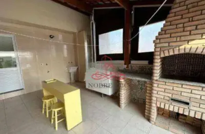 Cobertura com 3 dormitórios à venda, 144 m² por r$ 520.000,00 - vila tibiriçá - santo andré/sp