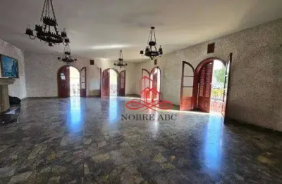 Sobrado com 4 dormitórios, 650 m² - venda por r$ 3.500.000,00 ou aluguel por r$ 14.067,77/mês - vila pires - santo andré/sp