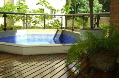 Morumby penthouse  rua tranquila e arborizada decorado e impecavel totalmente reformado c/ piscina