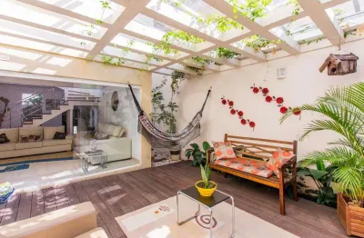 Maravilhoso sobrado residencial alto padrão  brooklin 348 m²