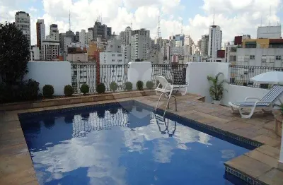 Oportunidade nos jardins! apto duplex a venda, edifício recuado, próximo ao clube paulistano.