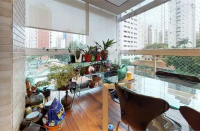 Apartamento com 4 quartos à venda na Alameda dos Aicás, --, Moema, São Paulo