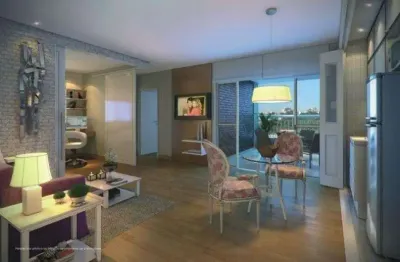 Ótimo investimento ou moradia. mobiliado!  1 quarto,  1 vaga de garagem, com ampla varanda gourmet