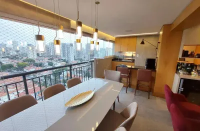 Excelente apartamento com 113m² de área útil, andar alto e varanda gormet em condomínio clube