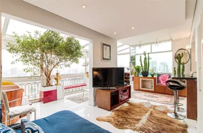 Apartamento com 1 quarto à venda na Rua Demóstenes, --, Campo Belo, São Paulo