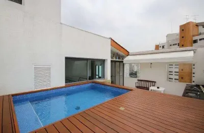 Linda cobertura com piscina e area gourmet - campo belo