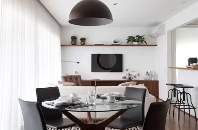 Apartamento para locação na vila olímpia de 90m² com 1 suíte e 2 vagas.