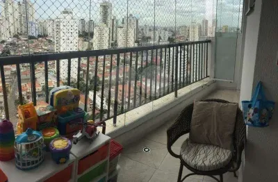 Excelente apartamento na vila gumercindo, andar alto, prédio novo, 03 dormitórios, 01 suítes e 01 va