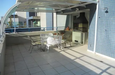 Ótima cobertura duplex no brooklin novo, 252 m² de au, 3 vagas!