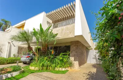 Casa de concreto alto padrão brooklin - lazer completo