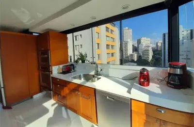 Cobertura duplex 392m2 no higienópolis 4 dormitórios 4 vagas de garagem px ao shopping