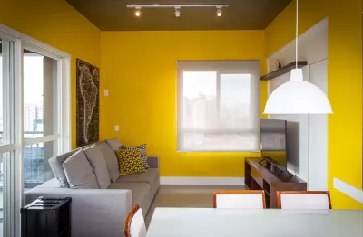 Apartamento com 1 quarto à venda na Rua Jean Peltier, --, Brooklin, São Paulo