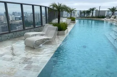 Apartamento a venda no brooklin, a 200 m do metrô, com 81 m2, terraço, 3 quartos (1 suíte) e 1 vaga.