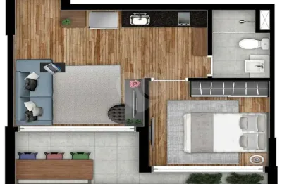 Apartamento com 3 quartos à venda na Rua Getúlio Soares da Rocha, --, Brooklin, São Paulo