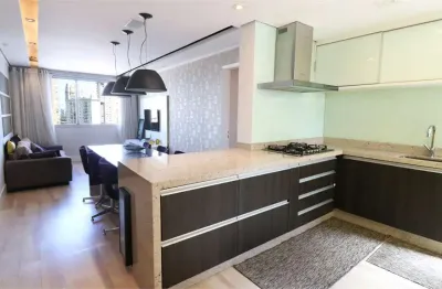 Apartamento mobiliado na vila mariana com 82m² , 2 dormitórios e escritório.