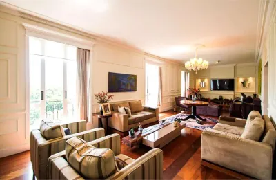 Apartamento em  prédio neoclássico  residencial  das elites de higienópolis são paulo